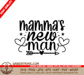 Mammas New Man SVG Design SVG
